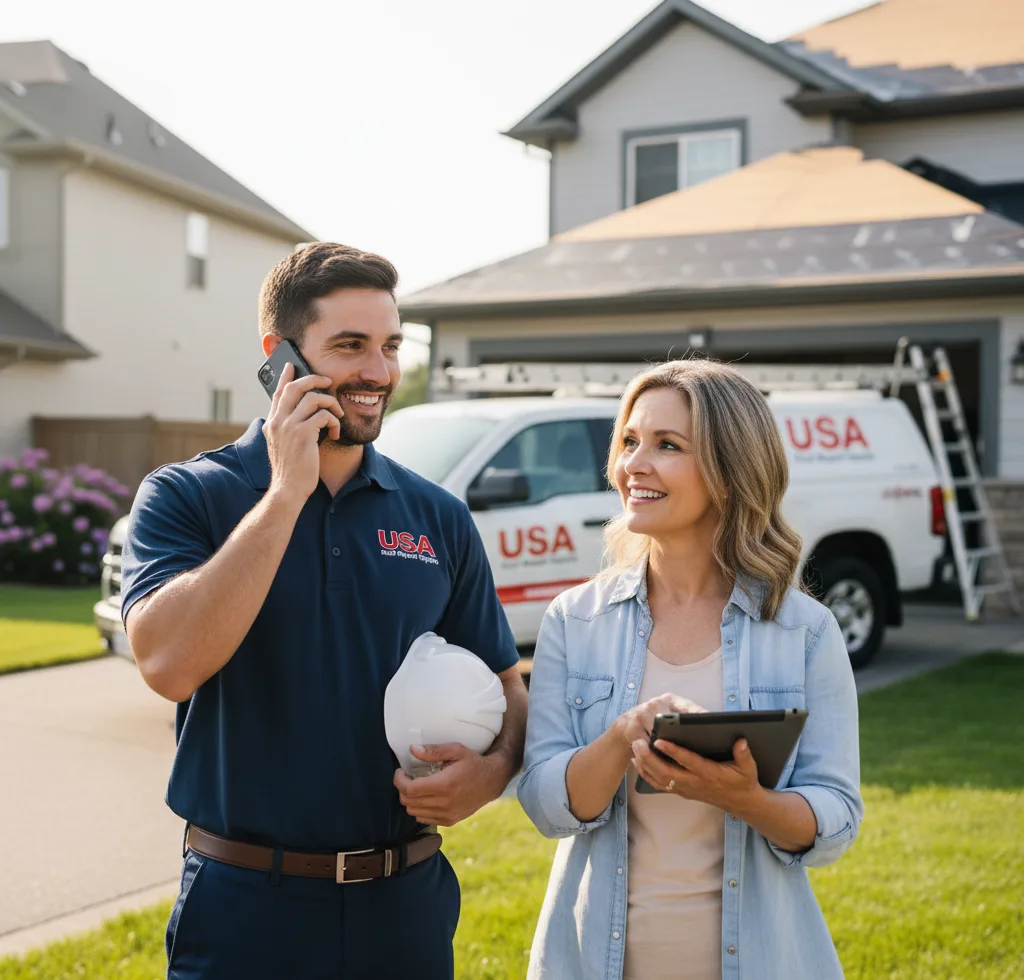 USA Roof Repair Experts customer support in Blossburg